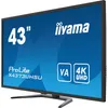 IIYAMA 108cm (43") X4373UHSU-B1 16:9 2xHDMI+DP+USB černý Náhled obrázku produktu 3