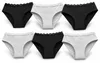 6er Set Damen Slips Baumwolle Unterhosen weich elastischer Produktbild-Vorschau 3