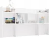 Dostawka do biurka 130 cm CULLMAN - biała Podgląd zdjęcia produktu 2
