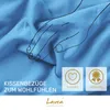 Lavea® 2er Set Kissenbezug 40x80 cm, 100% Baumwolle Jersey, Produktbild-Vorschau 6