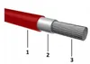 Solární kabel FVE H1Z2Z2-K 4mm2, červený 50m, 1500V Náhled obrázku produktu 5