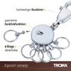 TROIKA Patent, Přívěšek na klíče, Stříbrná, Kov, 25 mm, 9 Náhled obrázku produktu 2