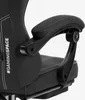 Sedia da gioco ergonomica con poggiapiedi per ufficio Anteprima dell’immagine prodotto 11