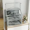 Dřevěná klec pro křečky PawHut, 3 patra, 80 x 50 x 76 cm, Náhled obrázku produktu 9