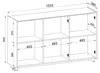 Selsey Magro– Sideboard 3-türig, Kaschmir, 153 cm Produktbild-Vorschau 5