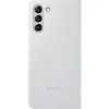 A light gray Samsung flip case for a smartphone, shown from the back. Náhled obrázku produktu