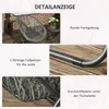 Outsunny Gartenmöbel-Set 3-tlg., Gartengarnitur mit Produktbild-Vorschau 7