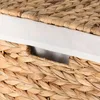 CALICOSY - Panier à linge étroit avec couvercle en jacinthe Voir les images du produit 6