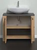 Waschbeckenunterschrank "Chase" Artisan Eiche, Badschrank Produktbild-Vorschau 7