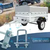 Alubox Transportbox Anhängerbox Deichselbox 80x22x22cm Produktbild-Vorschau 6