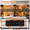 15L Heißluftfritteuse & Ofen, 2 Zonen, 8L Körbe + 7L Produktbild-Vorschau 4