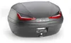 Bauletto Monolock GIVI E455 SIMPLY IV nero rosso 45L Anteprima dell’immagine prodotto 2