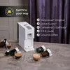 CHiATO switchPLAY Multi-Kapsel-Kaffeemaschine - Weiß Produktbild-Vorschau 3