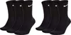 6 Paar Nike Herren Damen Socken SX7664 - Farbe: schwarz - Produktbild-Vorschau 1