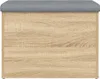 Panca contenitore vidaXL in rovere Sonoma 62 x 42 x 45 cm Anteprima dell’immagine prodotto 5