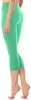 Legging 3/4 en coton pour femme Antié AN60-101 (menthe, L) Voir les images du produit 2