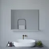 AQUABATOS  Badspiegel mit Ablage, Wandspiegel mit Regal Produktbild-Vorschau 1