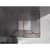 Mexen Velar Duschkabine 130x80 cm, Graphit/Roségold, 8 mm Produktbild-Vorschau 4