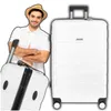 OMNA | Valigia su ruote S - 57x38x24 cm - 40L - Bianco - Anteprima dell’immagine prodotto 3