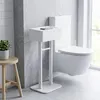 Relaxdays toiletrolhouder, met ruimte voor reserverollen, Productafbeelding-voorbeeld 3