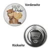Biber Magnet rund mit Flaschenöffner rund mit Spruch Ich Produktbild-Vorschau 2