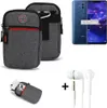 K-S-Trade Gürtel Tasche + Kopfhörer kompatibel mit Huawei Produktbild-Vorschau 1