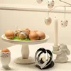 Eierschneider Edelstahl 2in1 Ei Teiler & Slicer 304 Produktbild-Vorschau 2
