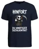 Hinfort Du Unnötiger Sozialkontakt Sensenmann Statement Produktbild-Vorschau 2