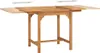 vidaXL 5-tlg. Garten-Essgruppe Massivholz Teak Produktbild-Vorschau 4