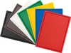 A collection of cutting boards of different colors arranged in a fanned out pattern. Produktbild-Vorschau