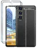 Leder Look Silikon Hülle für Samsung Galaxy S23, 2x Produktbild-Vorschau 1