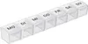 WELLGRO Tablettenbox für 7 Tage - Pillendose 1 Fach pro Tag Produktbild-Vorschau 1