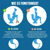 Toilettenhocker, Toilettenstuhl, Fußhocker aus Bambus, Produktbild-Vorschau 5