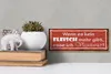 Holzschild Spruch 27x10cm wenn es kein Fleisch mehr gibt Produktbild-Vorschau 5