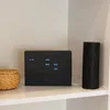 BoxClock Phantom Slate Edition – LED Wortuhr für Tisch & Produktbild-Vorschau 6