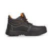 A black work boot with orange accents is shown against a white background. Náhľad obrázku produktu