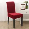 Stuhlhussen Verdickter Samt Stretch Hussen Für Stühle Produktbild-Vorschau 5