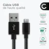 CELLONIC Câble Micro USB vers USB A 2.0 2A 1m compatible Voir les images du produit 2