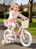 HILAND Joystar 18 pouces Vélos enfants filles avec siège de Voir les images du produit 4