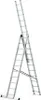 Drabest | Scala Alluminio 3 Éléments 3x11 Gradini 150 kg - Anteprima dell’immagine prodotto 1