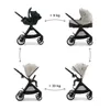3-in-1-Kinderwagen Kinderkraft VESTO 2 mit Babywanne, MINK Produktbild-Vorschau 6