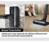 Samsung VS20B75BCR5, aspirateur balai 2-en-1, sans sac, Voir les images du produit 15