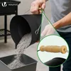 VOUNOT® Ascheeimer mit Deckel Feuerfest Metall Kohleeimer Produktbild-Vorschau 3
