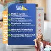 STAHLMANN ® Wäscheständer ausziehbar [20M Trockenfläche ]  Produktbild-Vorschau 1