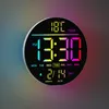 Digitale LED-Wanduhr 10 Zoll mit RGB-Beleuchtung, 11 Produktbild-Vorschau 2
