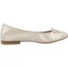 Tamaris Damen Ballerina klassisch Schleife Leder Produktbild-Vorschau 11