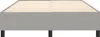 vidaXL Box spring bed frame light grey 140x190 cm fabric Náhled obrázku produktu 4