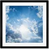 Bild - 50 cm x 50 cm - MDF - Rahmen, Wandkunst - Wolken im Produktbild-Vorschau 1