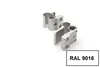 Two metal door hinges are shown on a white background. Produktbild-Vorschau