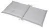 Beautissu Niedriglehner Auflagen Base NL, 100x50cm, Grau Produktbild-Vorschau 5